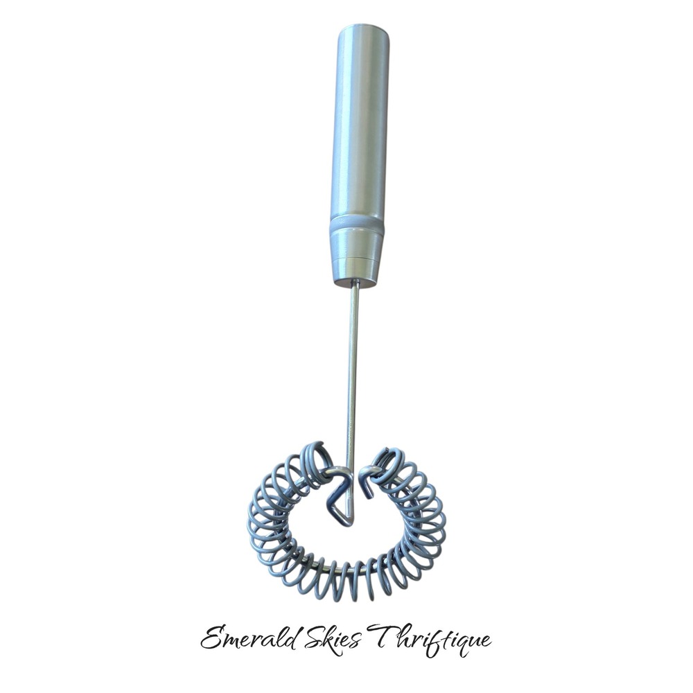PAMPERED CHEF Sauce Whisk Stainless Steel Handle Silicone Coils free shipping